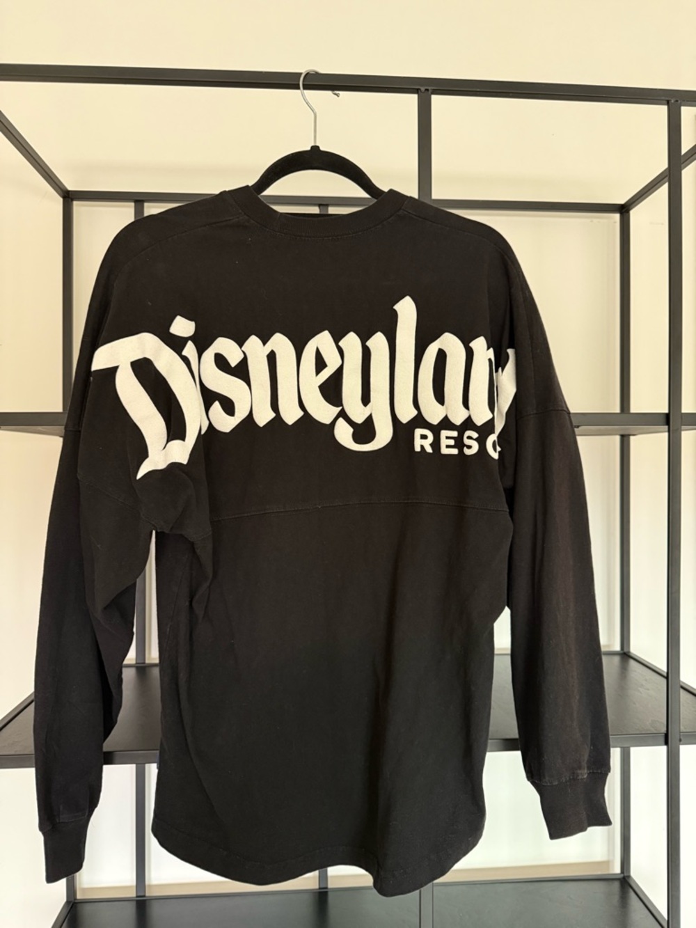 Disney Black Long Sleeve Spirit Jersey Top